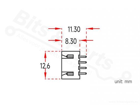 Connector HY2.0mm 4pins female header - Crowtail - Elecrow